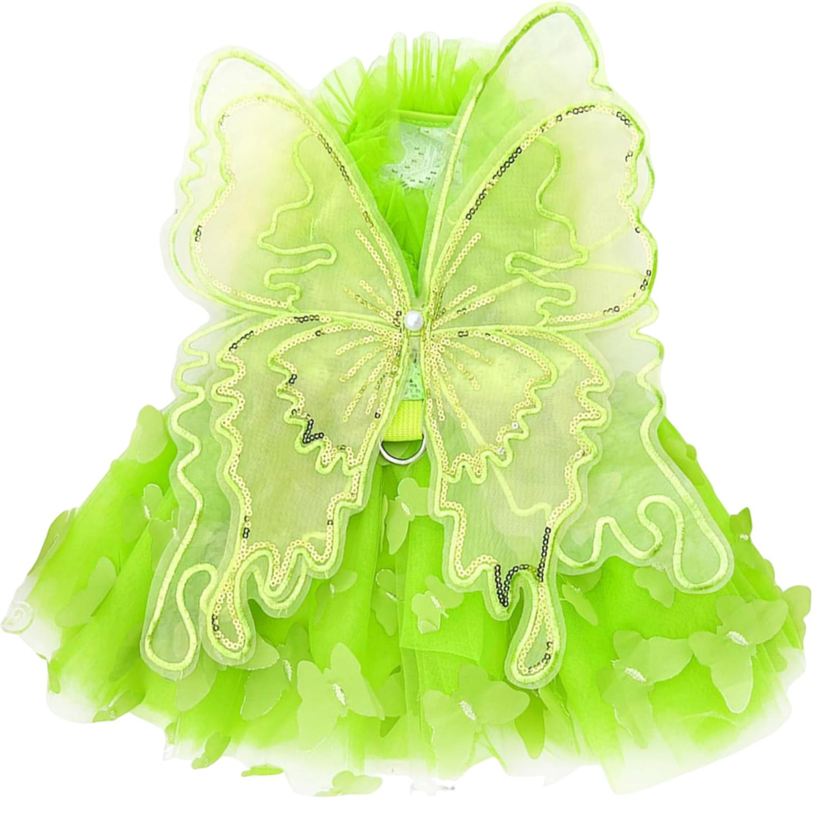 thumbnail image 2 of Vestido de perro de verano de la boda del animal doméstico falda de encaje Tutú lindo partido traje de gato para perros pequeños medianos, 2 of 2